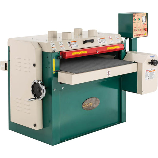 37" 15 HP 3-Phase Drum Sander