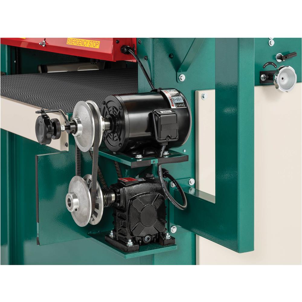 37" 15 HP 3-Phase Drum Sander