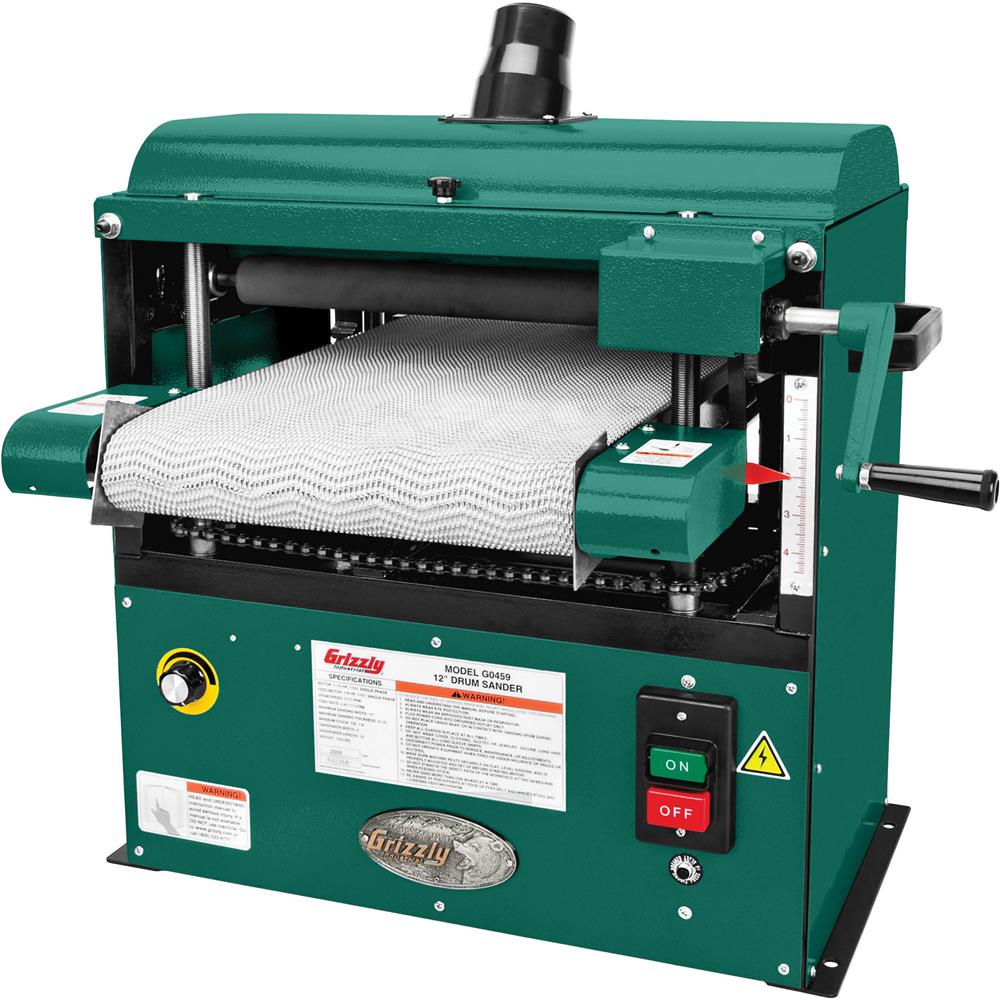 12" 1-1/2 HP Baby Drum Sander