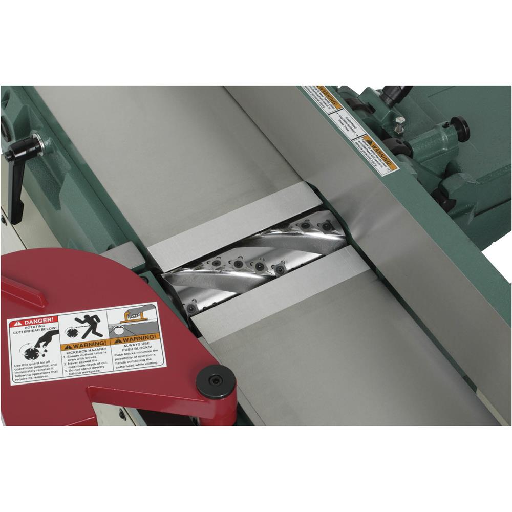 8" x 76" Jointer with Parallelogram Beds and Spiral Cutterhead