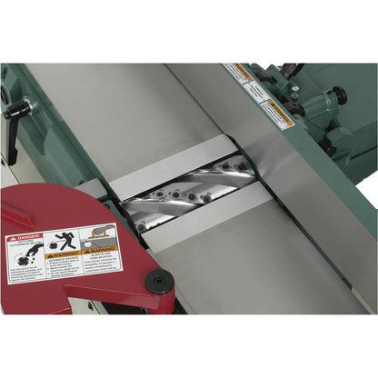 8" x 76" Jointer with Parallelogram Beds and Spiral Cutterhead