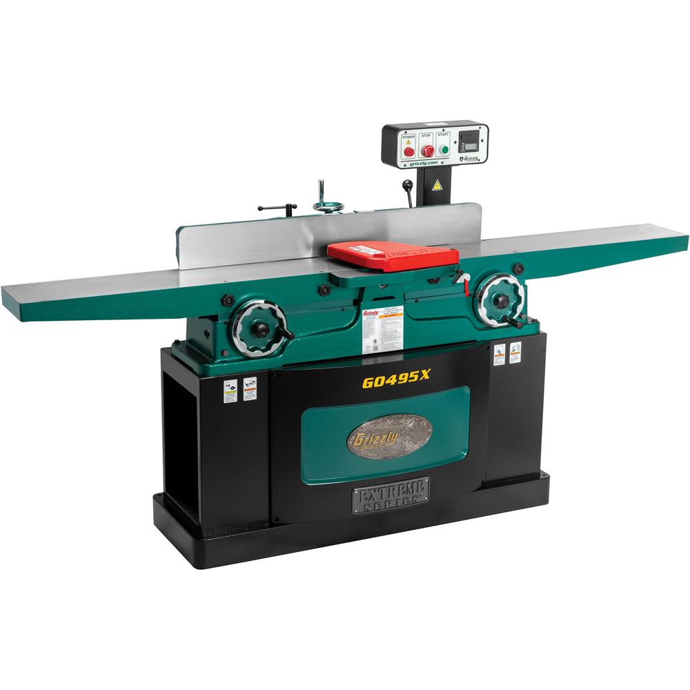 8" x 83" Helical Cutterhead Jointer w/ Digital Height Readout