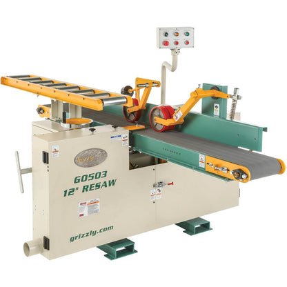 12" 20 HP Horizontal Resaw Bandsaw