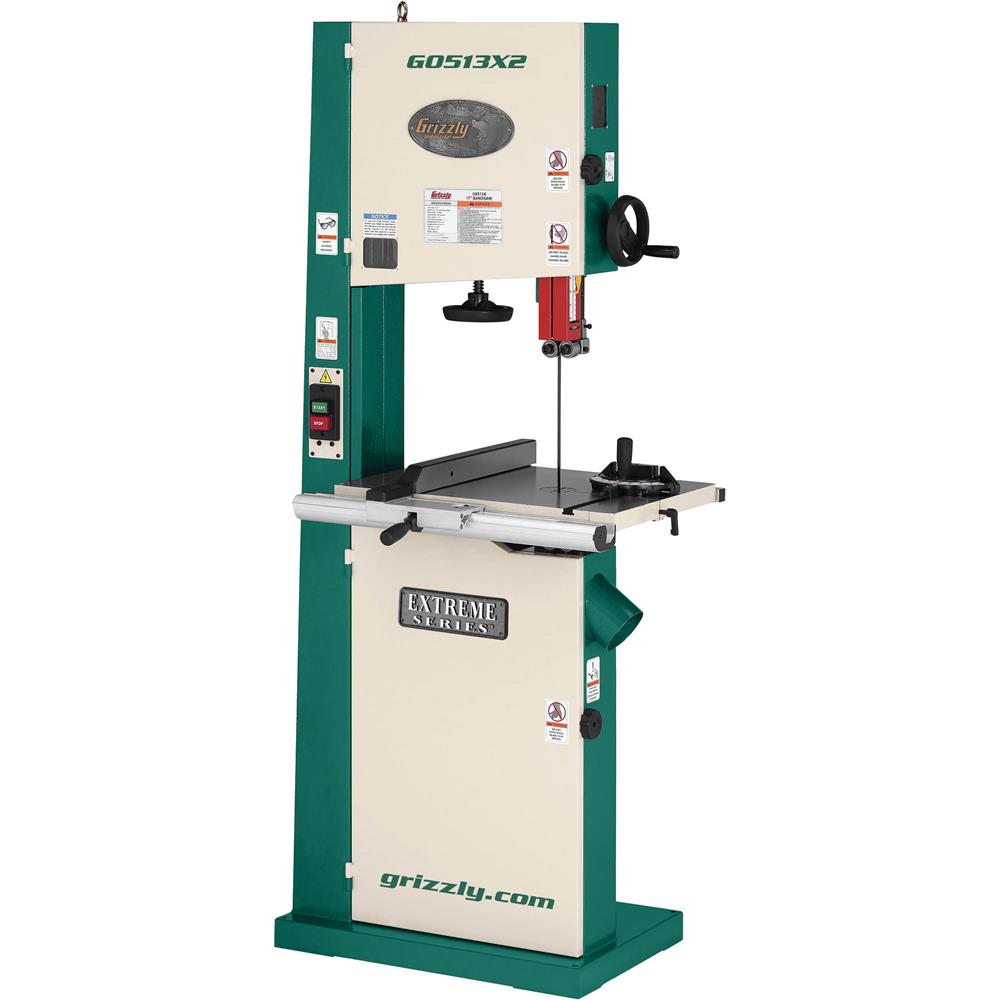 17" 2 HP Bandsaw w/ Cast-Iron Trunnion