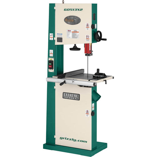 17" 2 HP Bandsaw w/ Cast-Iron Trunnion