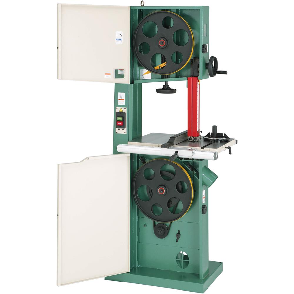 17" 2 HP Bandsaw w/ Cast-Iron Trunnion