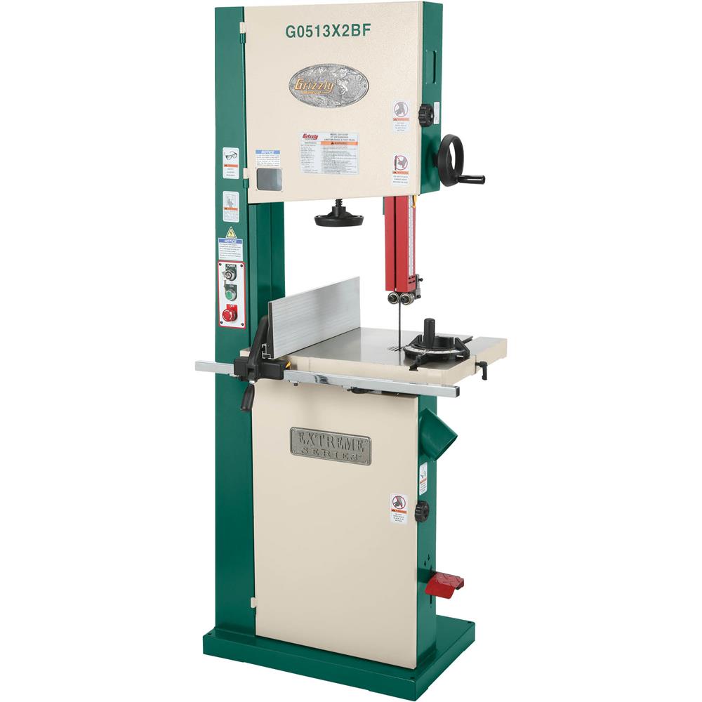 17" 2 HP Extreme Series Bandsaw w/ Cast-Iron Trunnion & Foot Brake