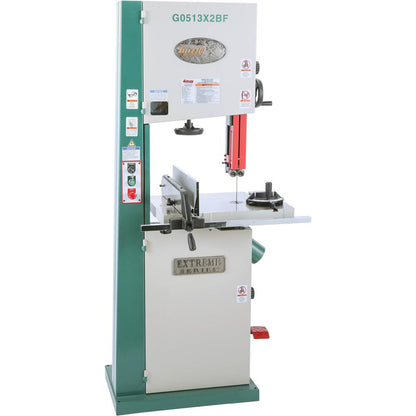17" 2 HP Extreme Series Bandsaw w/ Cast-Iron Trunnion & Foot Brake