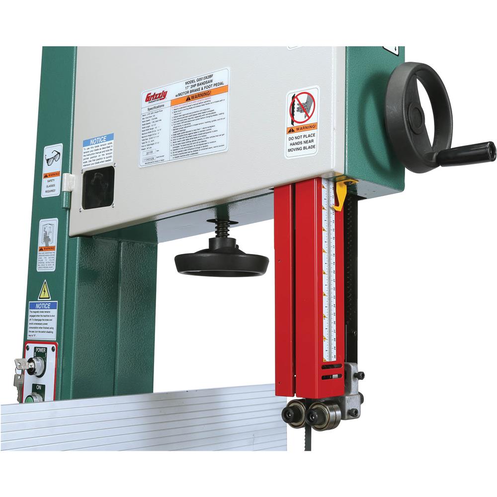 17" 2 HP Extreme Series Bandsaw w/ Cast-Iron Trunnion & Foot Brake