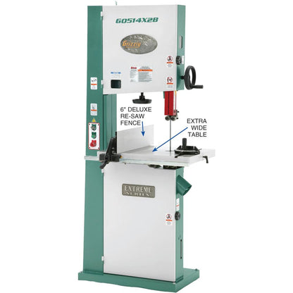 19" 3 HP Extreme-Series Bandsaw w/ Motor Brake
