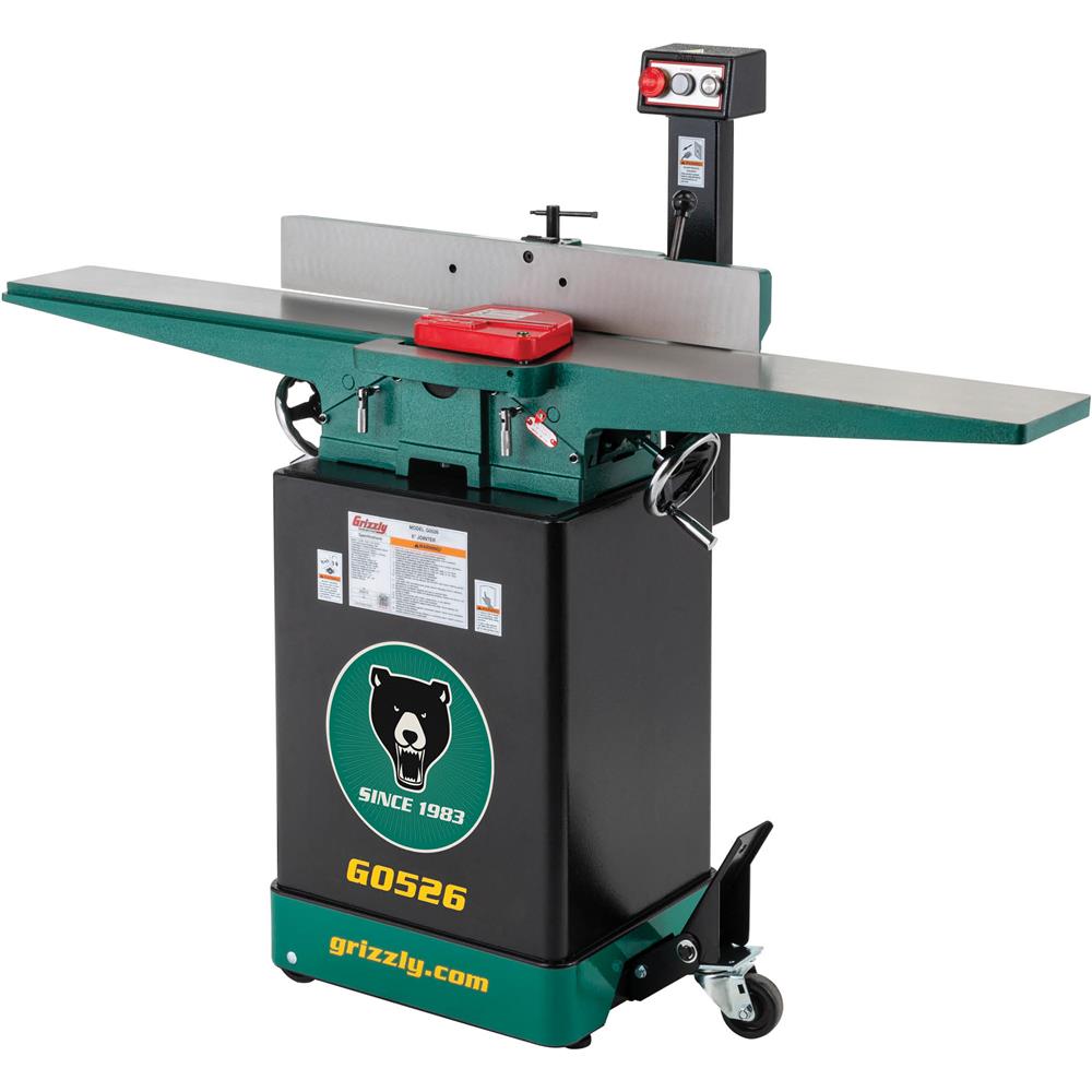 6" x 60" Jointer w/ V-Helical Cutterhead