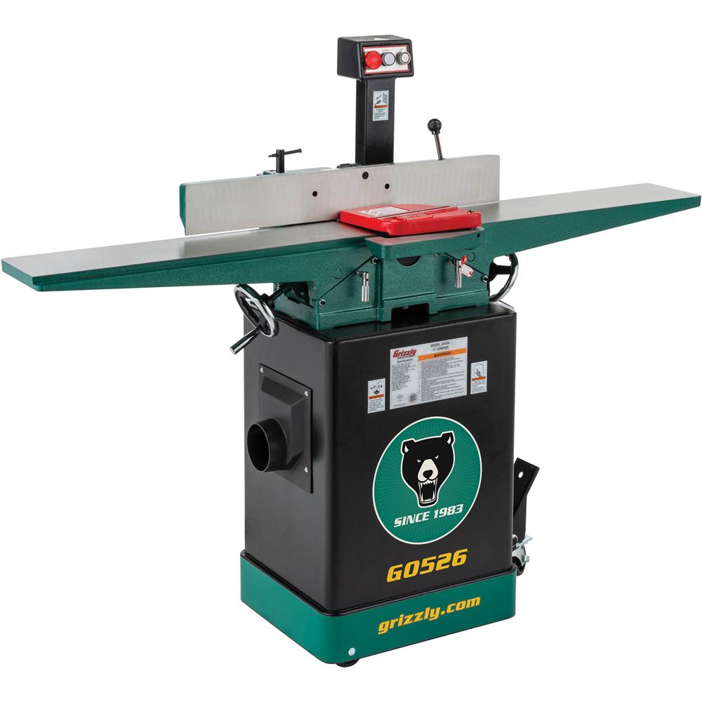6" x 60" Jointer w/ V-Helical Cutterhead