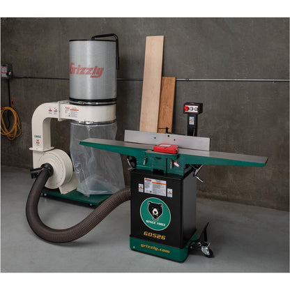 6" x 60" Jointer w/ V-Helical Cutterhead