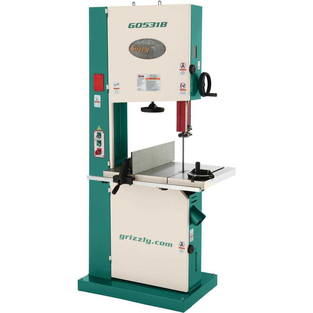 21" 5 HP Industrial Bandsaw w/ Brake