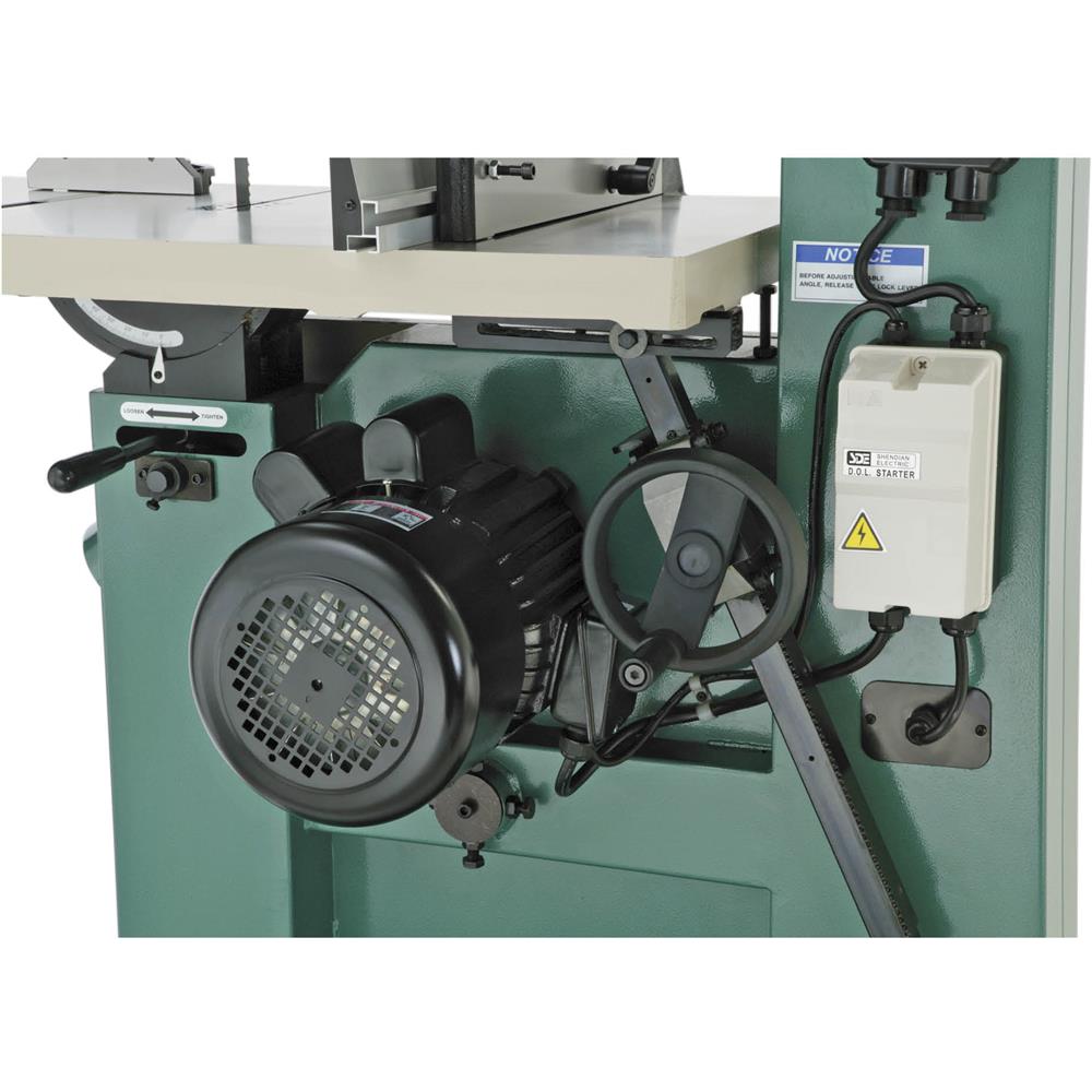 21" 5 HP Industrial Bandsaw w/ Brake