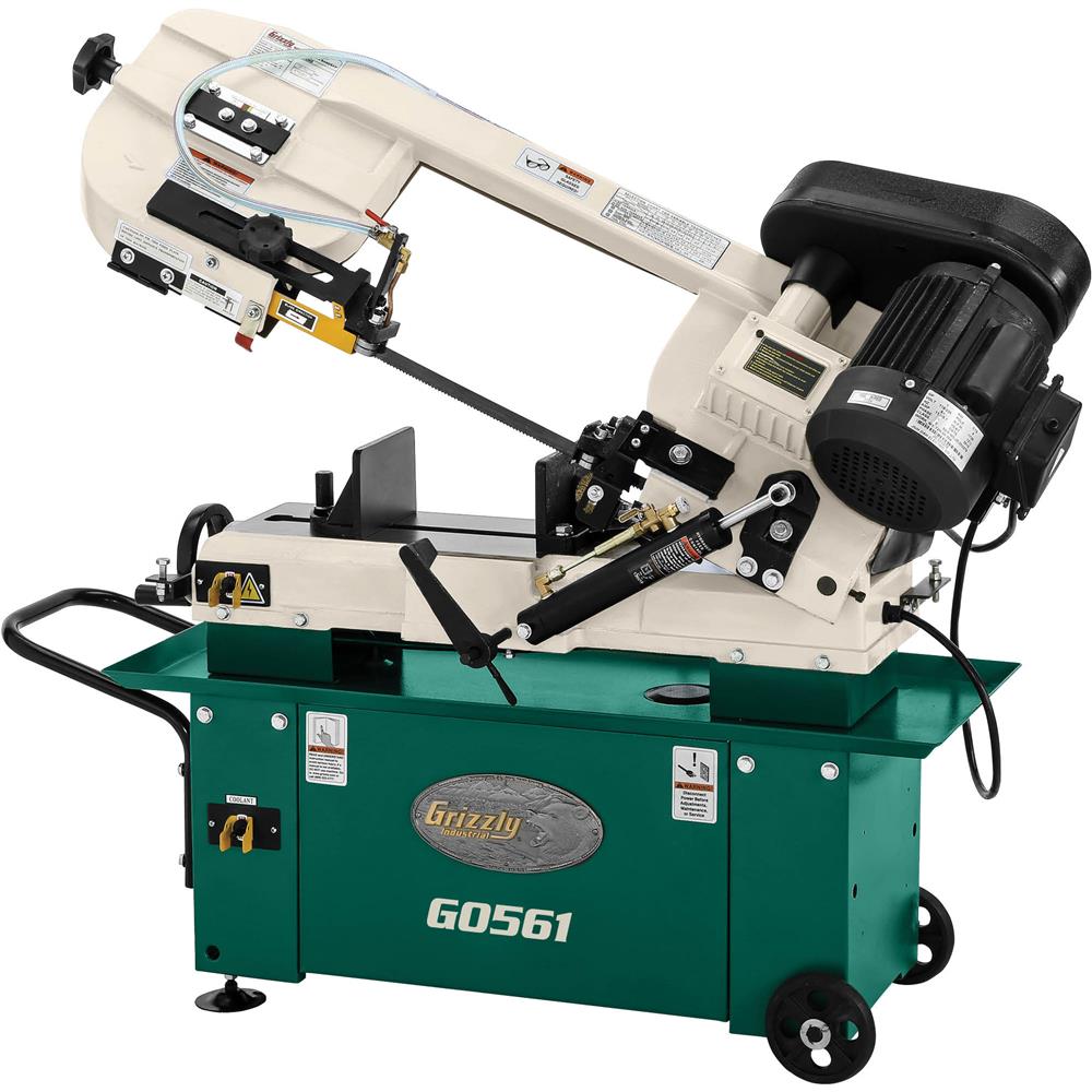 7" x 12" 1 HP Horizontal Metal Cutting Bandsaw