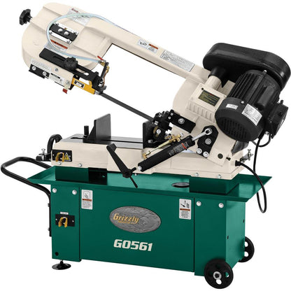7" x 12" 1 HP Horizontal Metal Cutting Bandsaw