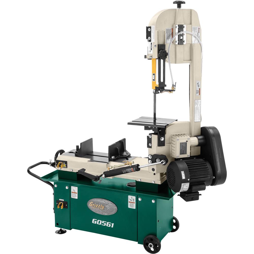 7" x 12" 1 HP Horizontal Metal Cutting Bandsaw
