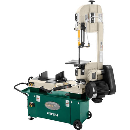 7" x 12" 1 HP Horizontal Metal Cutting Bandsaw