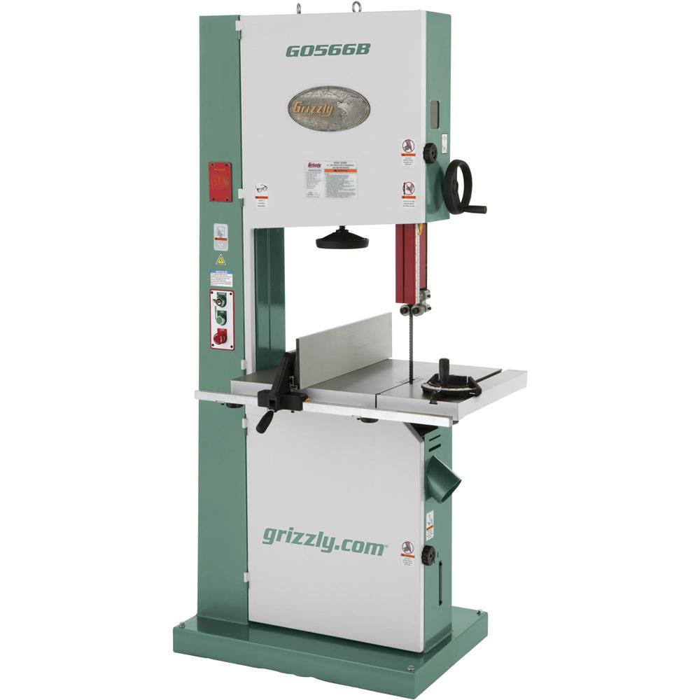 21" Super Heavy-Duty 3 HP Bandsaw with Motor Brake