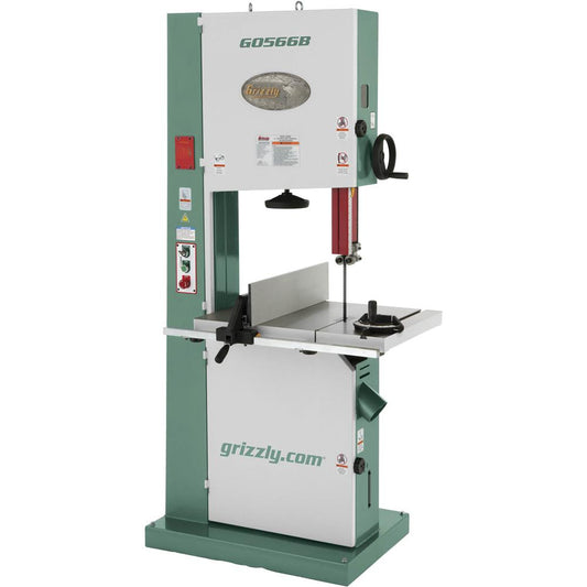 21" Super Heavy-Duty 3 HP Bandsaw with Motor Brake