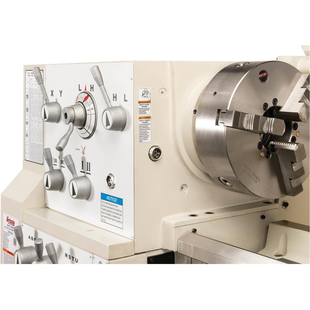 20" x 60" 3-Phase Big Bore Metal Lathe