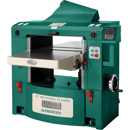 25" 15 HP 3-Phase Extreme-Series Planer w/ Helical Cutterhead