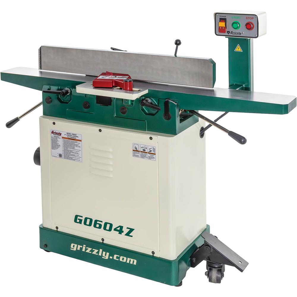 6" Parallelogram Jointer with Spiral Cutterhead