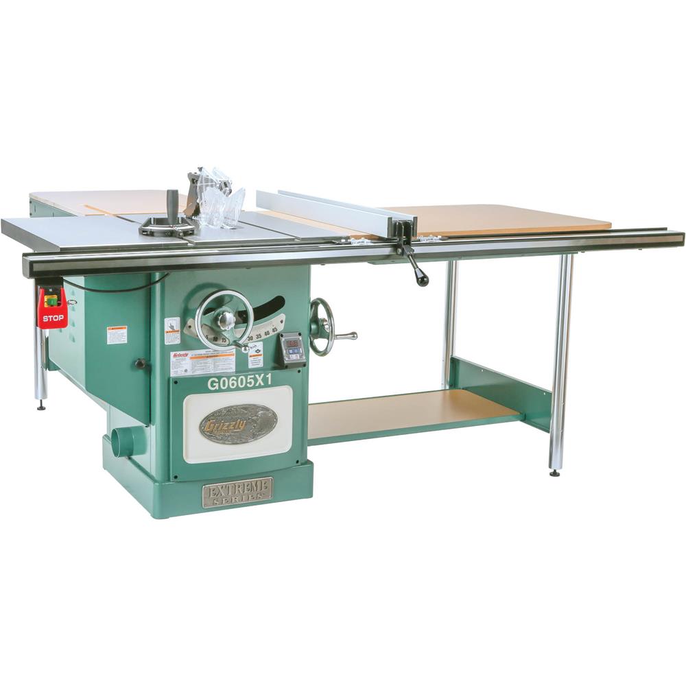 12" 5 HP 220V Extreme Table Saw