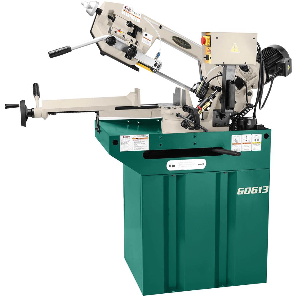 7" x 8-1/4" 1 HP Swivel Metal-Cutting Bandsaw