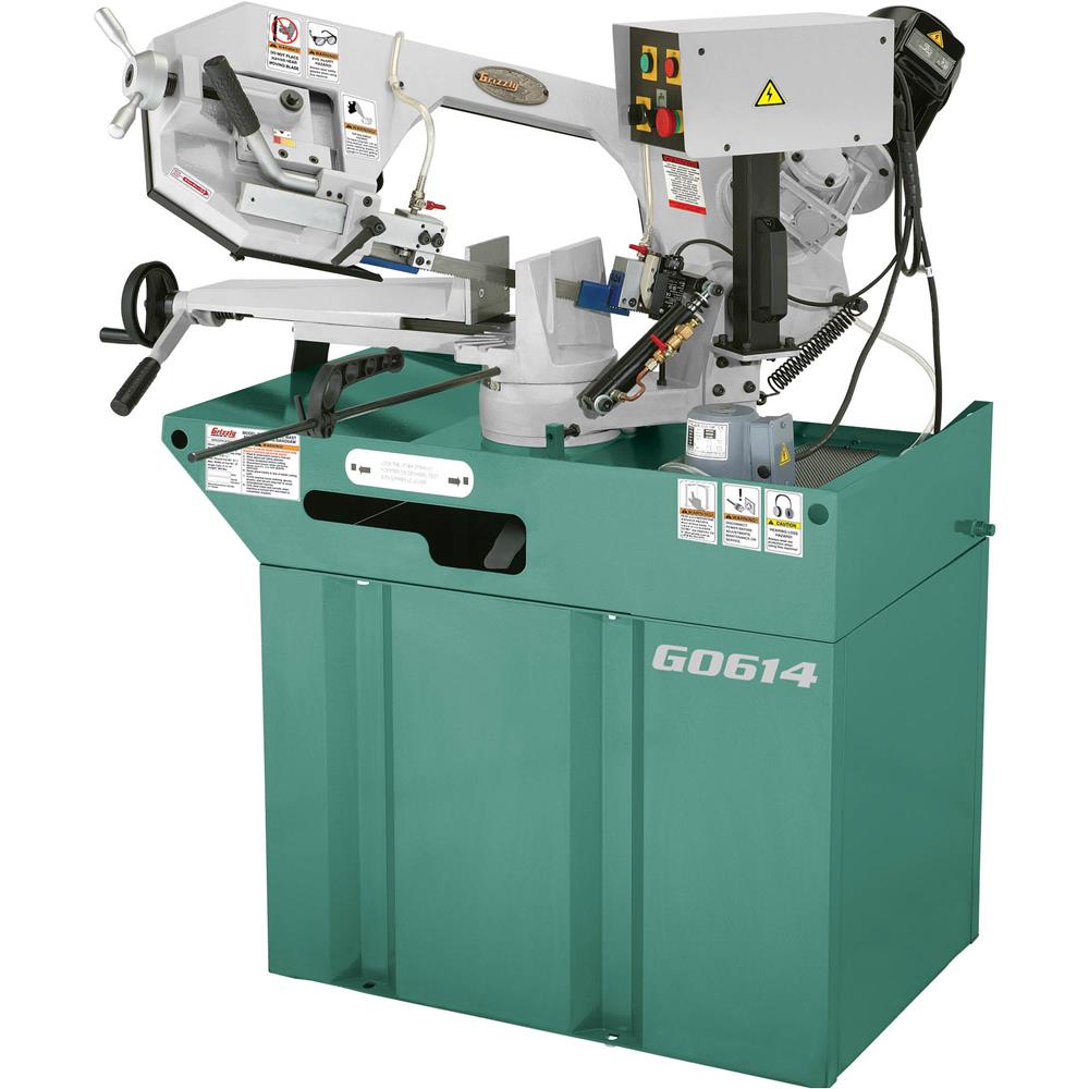 6" x 9-1/2" 1-1/2 HP Swivel Metal-Cutting Bandsaw