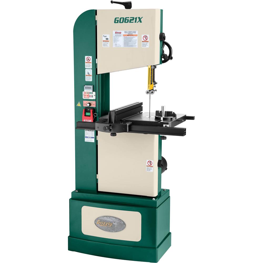13-1/2" 1-1/4 HP Vertical Wood/Metal Bandsaw