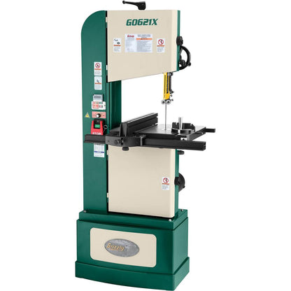 13-1/2" 1-1/4 HP Vertical Wood/Metal Bandsaw