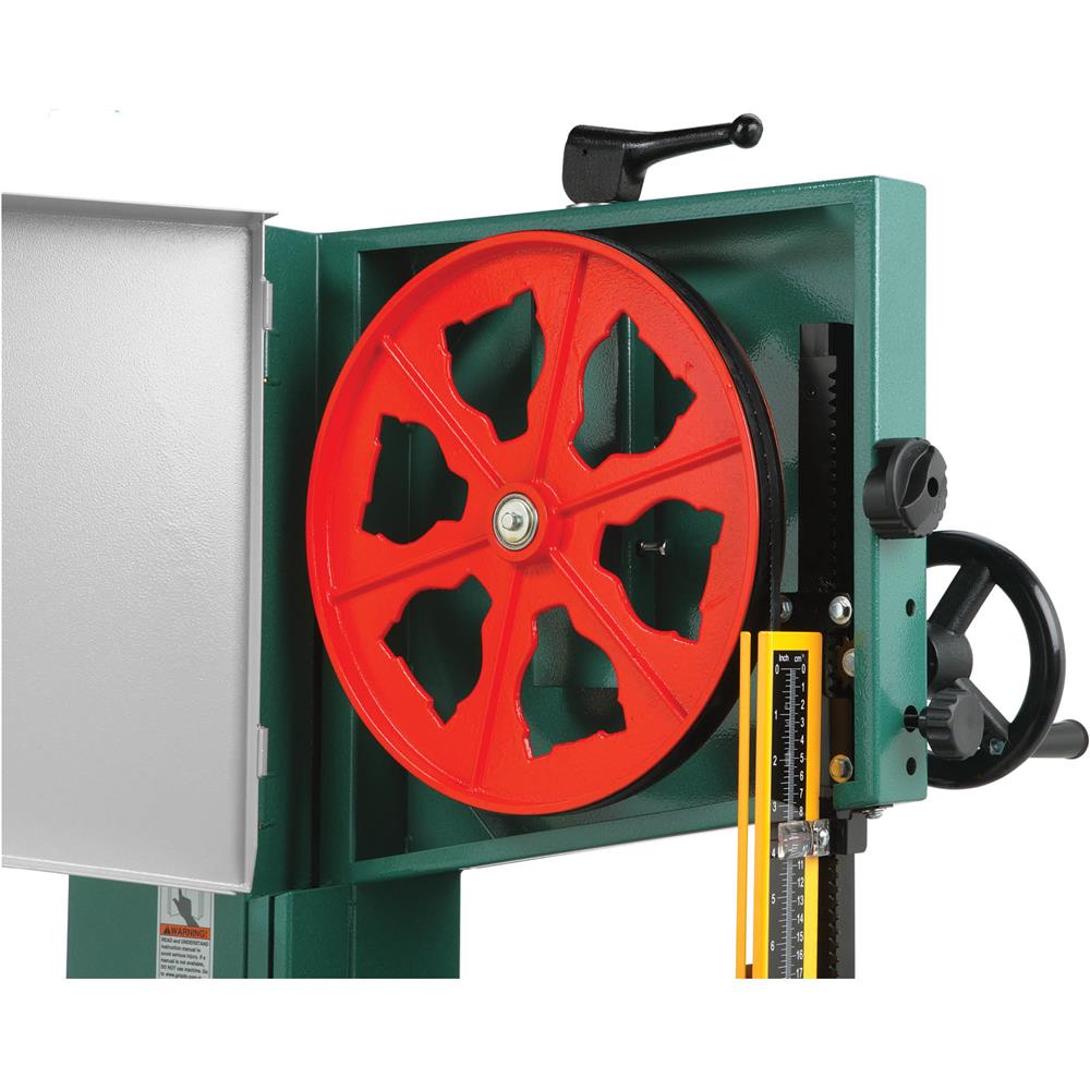 13-1/2" 1-1/4 HP Vertical Wood/Metal Bandsaw