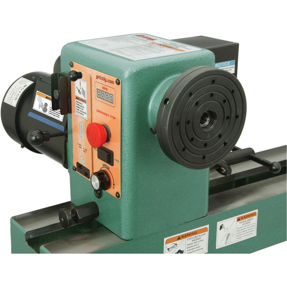 16" x 42" Variable-Speed Wood Lathe