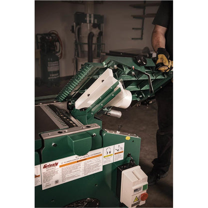 12" 5 HP Planer/Jointer with V-Helical Cutterhead