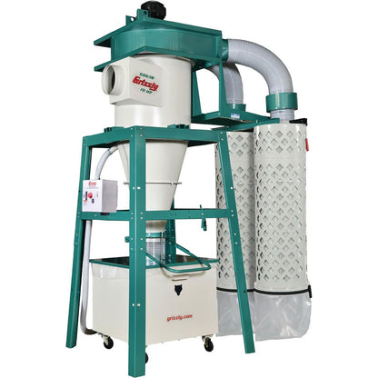 10 HP 3-Phase Cyclone Dust Collector
