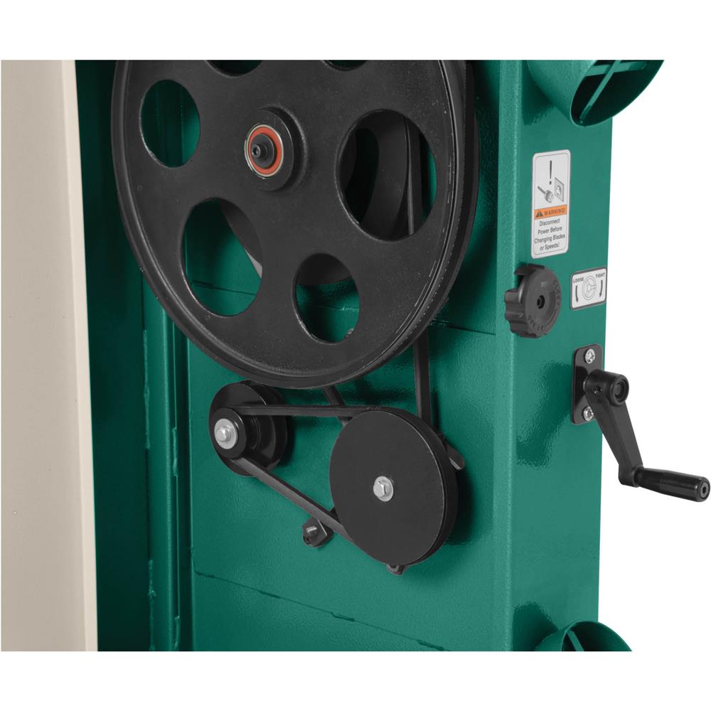 17" 2 HP Metal/Wood Bandsaw w/Inverter Motor