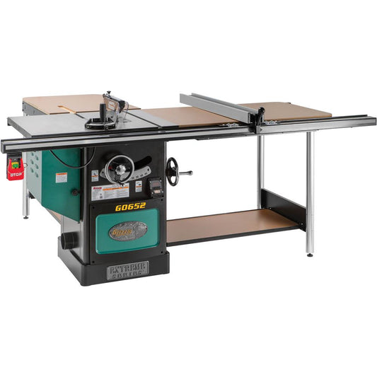 10" 5 HP 3-Phase Heavy-Duty Cabinet Table Saw