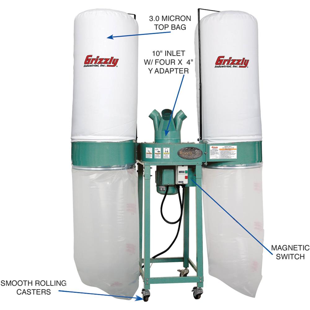 4 HP Dust Collector