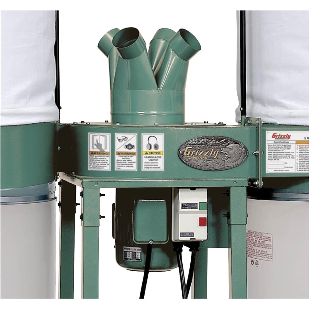 5 HP Industrial Dust Collector