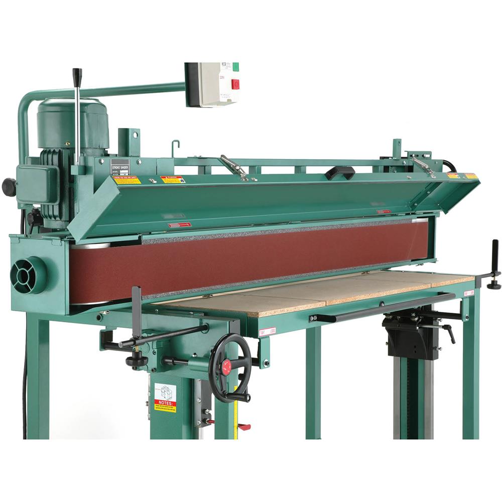 6" x 186" Horizontal/Vertical Stroke Sander w/Brake