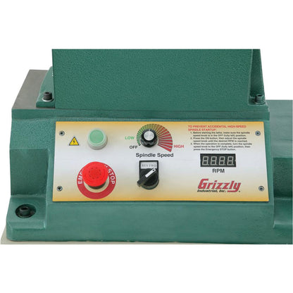20" x 43" Heavy-Duty Variable-Speed Wood Lathe