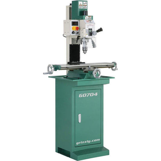7" x 27" 1 HP Mill/Drill with Stand