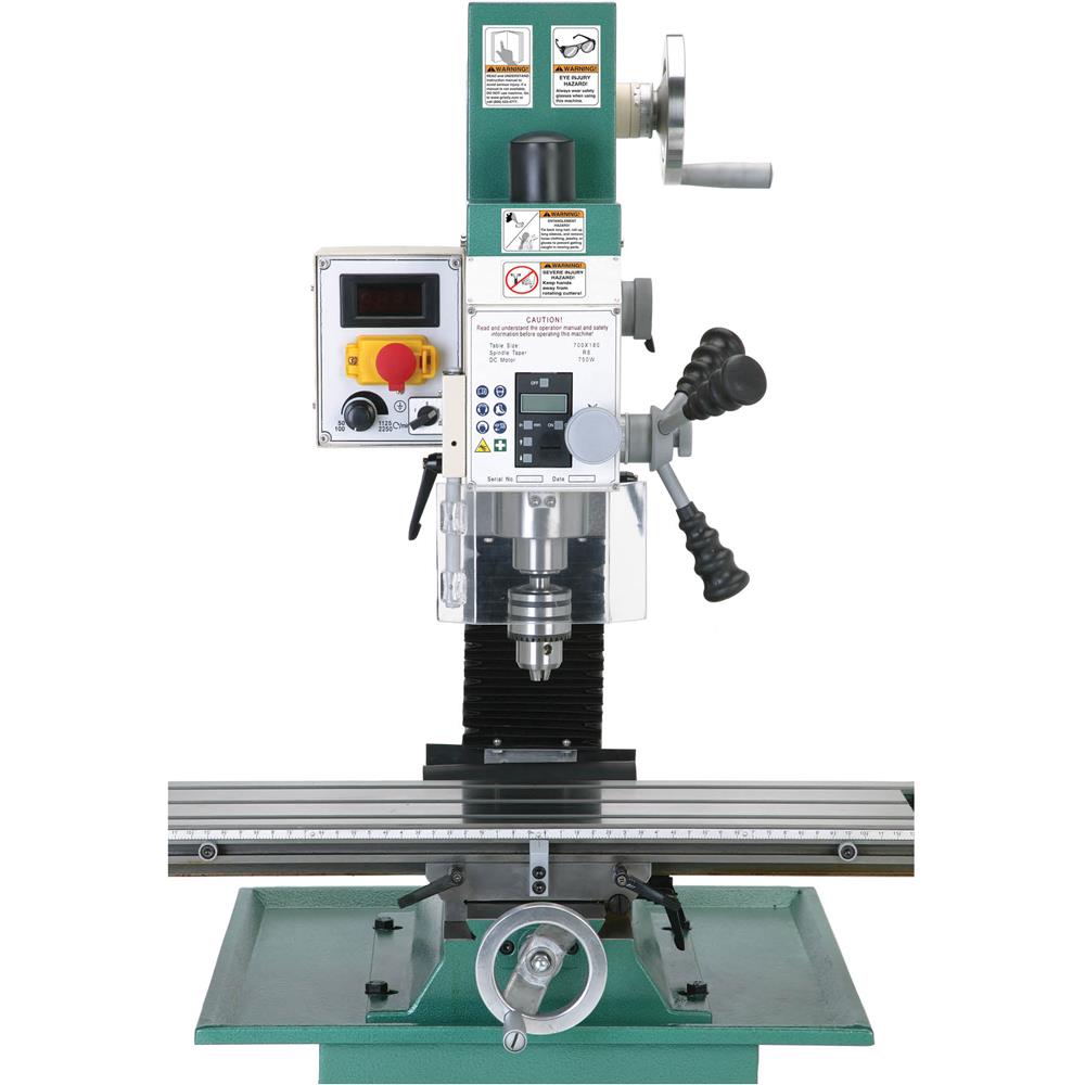 7" x 27" 1 HP Mill/Drill with Stand