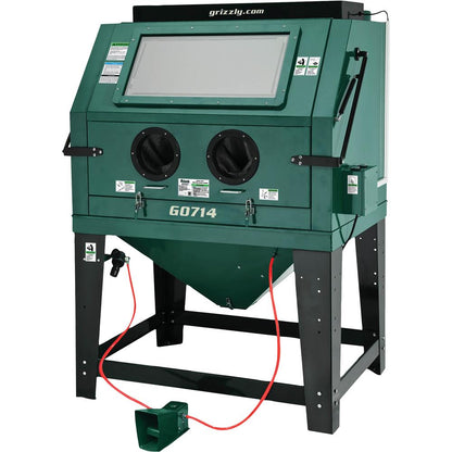 Industrial Front Load Sandblasting Cabinet