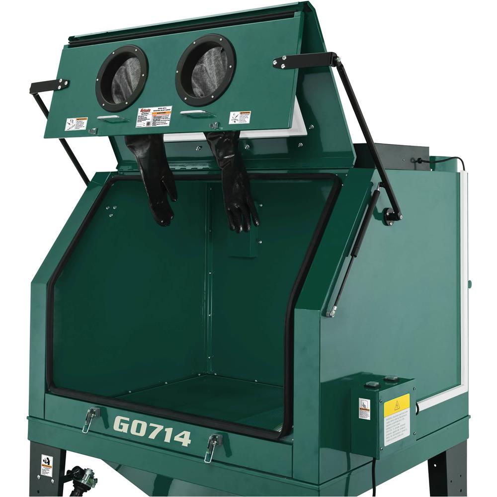 Industrial Front Load Sandblasting Cabinet