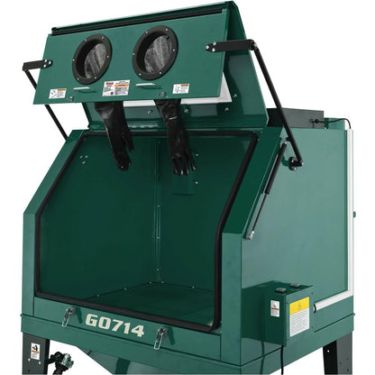 Industrial Front Load Sandblasting Cabinet