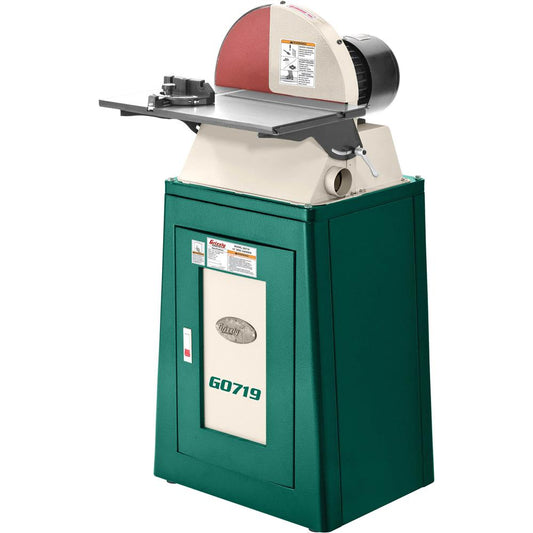 15" Disc Sander with Electronic Brake