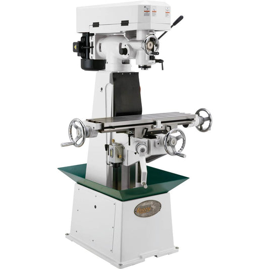 8" x 30" 1-1/2 HP Vertical Mill with Power Feed